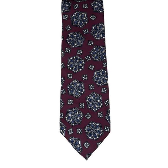 Dior Other - Christian Dior Mens Geometric Pattern Tie